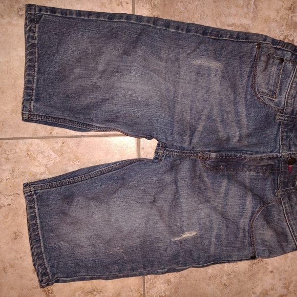 Wrangler Dark Blue Jean Shorts - Picture 6 of 8